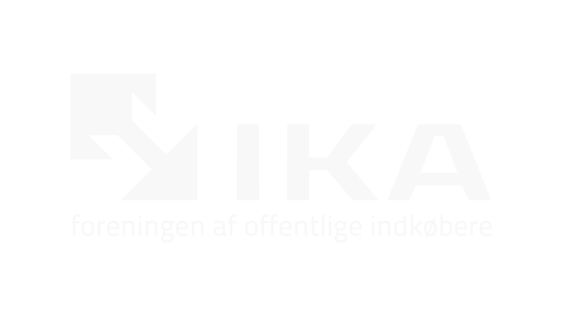 IKA logo i negativ